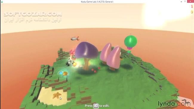 دانلود Lynda - Learning Visual Programming with Kodu - دانلود فیلم آموزش برنامه‌نویسی مصور با نرم‌افزار مایکروسافت کُـدو - سافت گذر