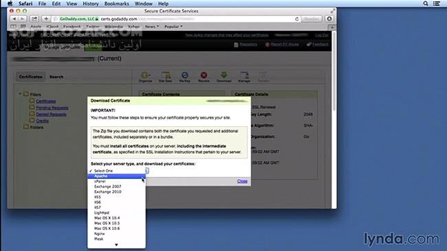دانلود Lynda - Understanding Secure Sockets Layer - دانلود فیلم آموزش آشنایی با لایه‌ی سوکت‌های امن - اس‌اس‌ال - سافت گذر