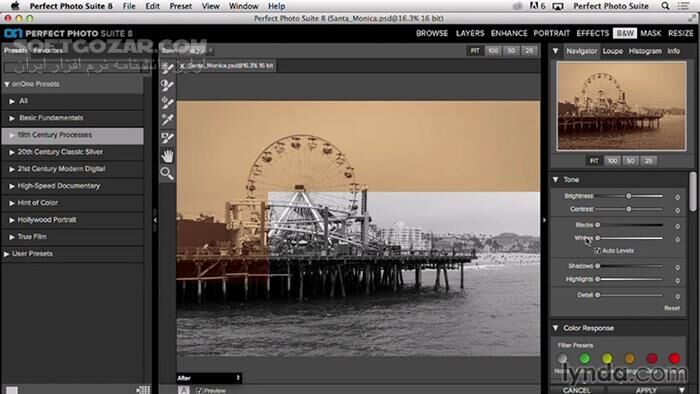 دانلود Lynda - Up and Running with Perfect Photo Suite 8 - دانلود فیلم آموزش پرفکت فُتو سوئیت 8 - سافت گذر