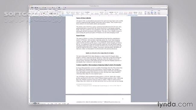 دانلود Lynda - Writing Business Reports - دانلود فیلم آموزش اصول نوشتن و تدوین گزارش‌های تجاری - سافت گذر