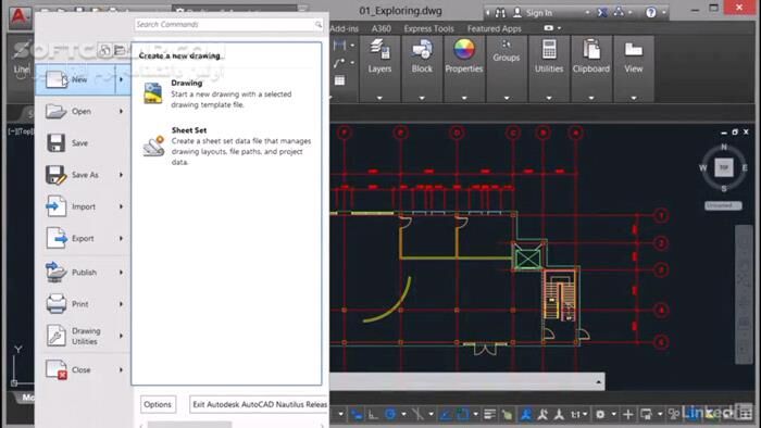 دانلود Lynda - AutoCAD 2017 Essential Training - دانلود فیلم آموزش اتوکد لیندا - سافت گذر