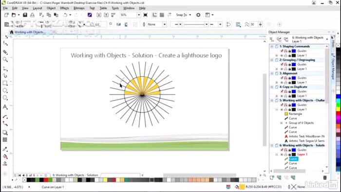 دانلود Lynda - CorelDRAW X8 Essential Training - دانلود فیلم آموزش کورل‌ دراو - سافت گذر