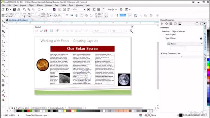 دانلود Lynda - CorelDRAW X8 Essential Training - دانلود فیلم آموزش کورل‌ دراو - سافت گذر