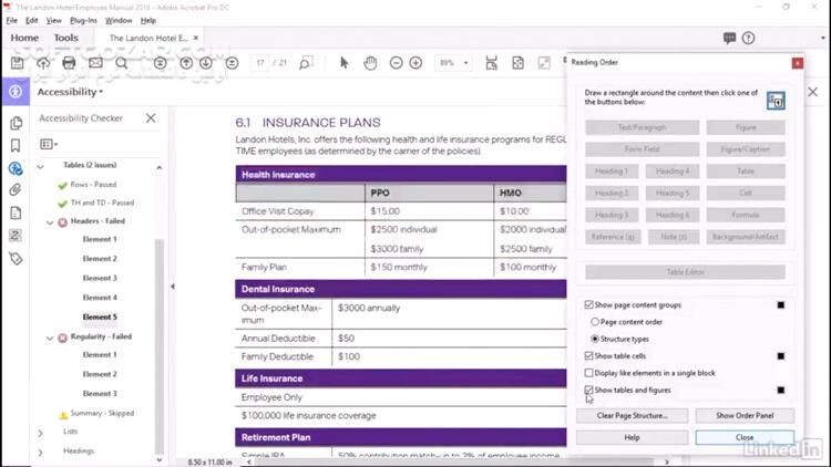 دانلود LinkedIn - Creating Accessible PDFs - دانلود آموزش ساخت پی دی اف PDF - سافت گذر