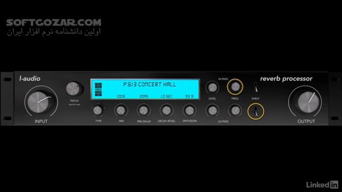 دانلود Lynda - Foundations of Audio- Reverb - دانلود فیلم آموزش اصول زیربنایی صوت - ریوِرب لیندا - سافت گذر