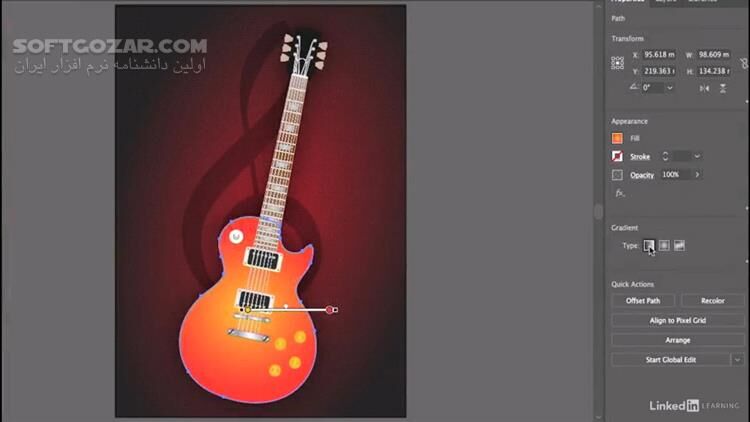 دانلود Lynda - Illustrator CC 2019 New Features - دانلود آموزش ایلوستریتور - سافت گذر