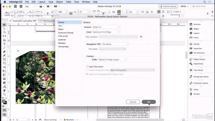 دانلود Lynda - InDesign CC 2018: EPUB - دانلود آموزش ساخت کتاب الکترونیکی با ایندیزاین - سافت گذر