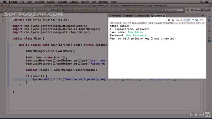 دانلود Lynda - Java Database Integration with JDBC - دانلود فیلم آموزشی لیندا ادغام پایگاه‌داده جاوا - سافت گذر