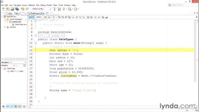 دانلود Lynda - Java Essential Training for Students - دانلود فیلم آموزش‌ی لیندا اصول استفاده از زبان برنامه‌نویسی جاوا برای دانشجویان - سافت گذر