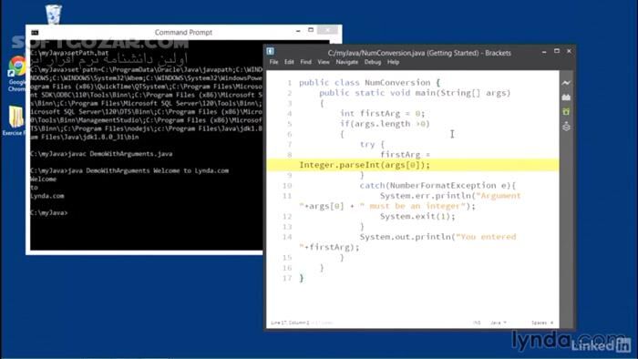 دانلود Lynda - Java Essential Training for Students - دانلود فیلم آموزش‌ی لیندا اصول استفاده از زبان برنامه‌نویسی جاوا برای دانشجویان - سافت گذر