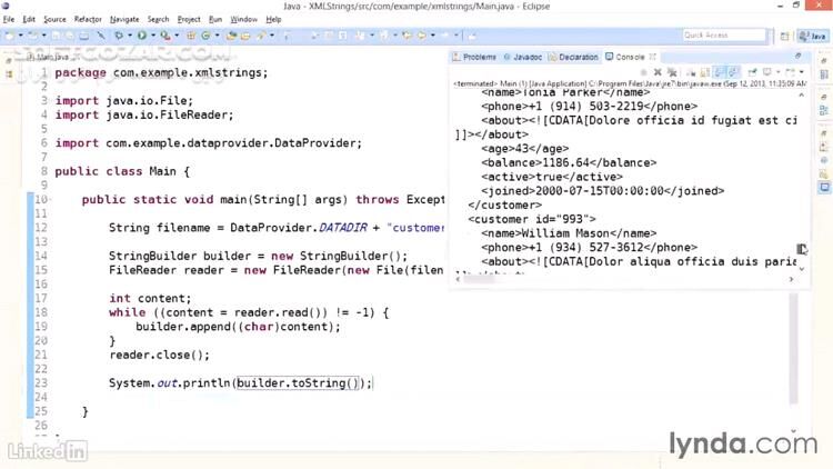 دانلود Lynda - Java XML Integration - دانلود آموزش جاوا - سافت گذر