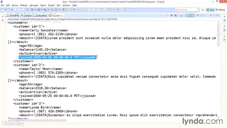 دانلود Lynda - Java XML Integration - دانلود آموزش جاوا - سافت گذر