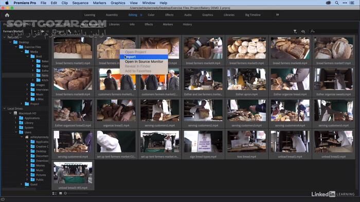 دانلود Lynda/LinkedIn - Premiere Pro 2020 Essential Training - دانلود آموزش پریمیر - سافت گذر