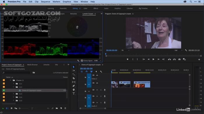 دانلود Lynda/LinkedIn - Premiere Pro 2020 Essential Training - دانلود آموزش پریمیر - سافت گذر