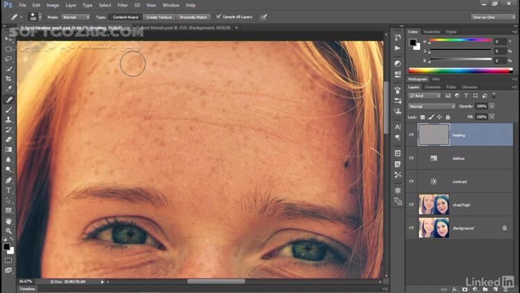 دانلود Lynda - Photoshop CC 2018 One-on-One: Fundamentals - دانلود آموزش فتوشاپ - سافت گذر