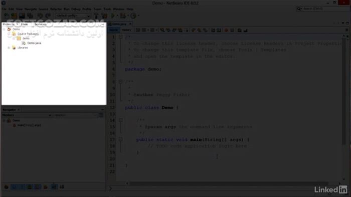 دانلود Lynda - Up and Running with Java - دانلود فیلم آموزشی لیندا زبان برنامه‌نویسی جاوا - سافت گذر