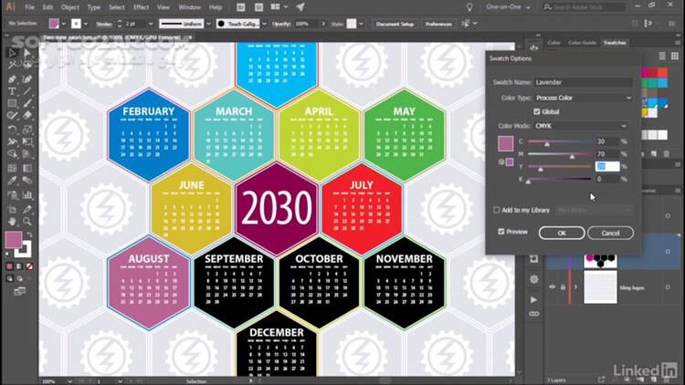 دانلود Lynda - llustrator CC 2018 One-on-One - Fundamentals - دانلود آموزش ایلوستریتور - سافت گذر