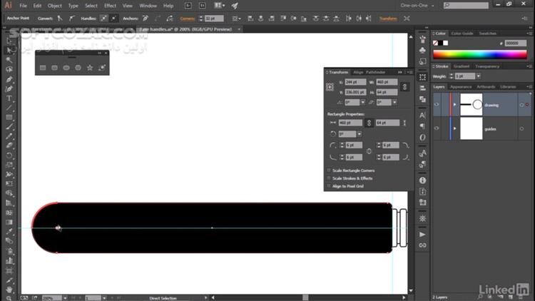 دانلود Lynda - llustrator CC 2018 One-on-One - Fundamentals - دانلود آموزش ایلوستریتور - سافت گذر