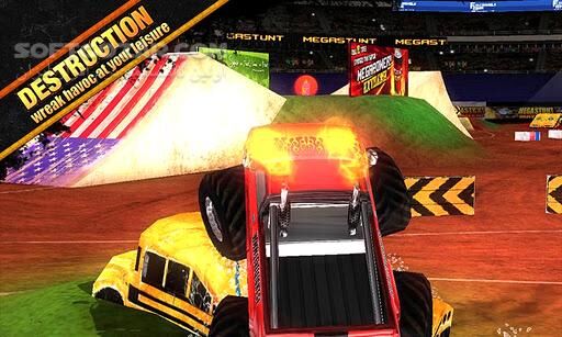 دانلود MEGASTUNT Mayhem Pro 1.5.0 - دانلود بازی مسابقات ماشین های شاسی بلند برای اندروید - سافت گذر