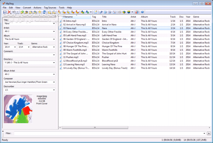 دانلود Mp3tag 3.32c Final / macOS 1.8.27 - دانلود ام پی تری تگ - سافت گذر