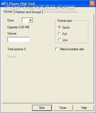 دانلود MP3 Player Utilities 4.15 - دانلود برنامه ای برای مدیریت و رفع مشکلات MP3/MP4 Player - سافت گذر