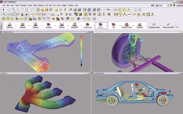 دانلود MSC Nastran 2020 SP2 + Documentation - دانلود ام اس سی نسترن - سافت گذر