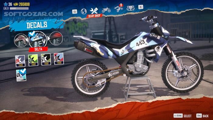 دانلود MX Nitro - دانلود بازی موتور سواری ام ایکس نیترو - سافت گذر