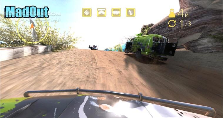 دانلود MadOut - دانلود بازی ماشین جنگی | جنون سرعت - سافت گذر