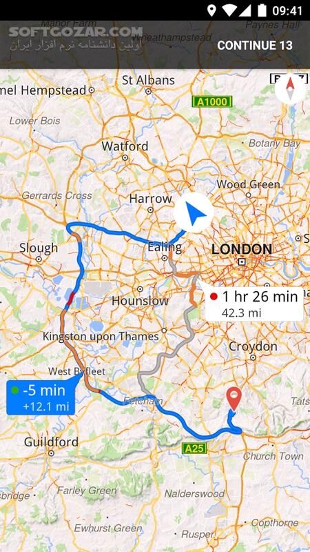 دانلود Magic Earth Navigation and Maps 7.1.24.31 for Android +8.0 - دانلود نقشه مجیک ارث برای اندروید - سافت گذر