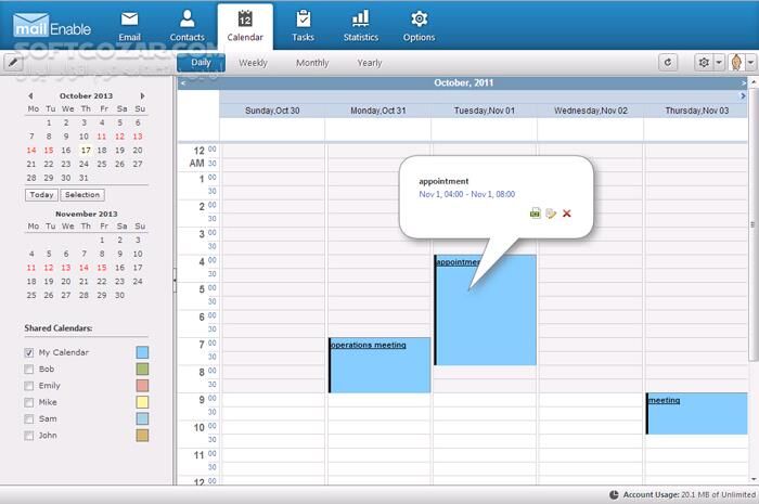 دانلود MailEnable Enterprise Premium 10.25 - دانلود مدیریت ایمیل‌ - سافت گذر
