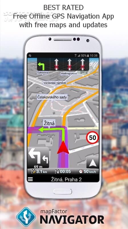 دانلود MapFactor GPS Navigation Maps 7.1.37 for Android +2.3 - دانلود نقشه و مسیریاب مپ فکتور برای اندروید - سافت گذر