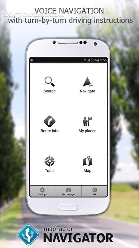 دانلود MapFactor GPS Navigation Maps 7.1.37 for Android +2.3 - دانلود نقشه و مسیریاب مپ فکتور برای اندروید - سافت گذر