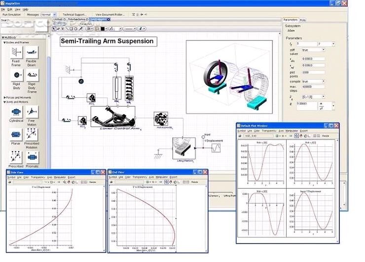 دانلود Maplesoft MapleSim 2023 / 2022.2 / 2020.1 Win + 2018.1 Mac/Linux - دانلود میپل سیم - سافت گذر