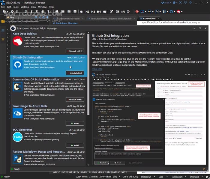 دانلود Markdown Monster 3.9.9.3 - دانلود ویرایشگر مارک داون - سافت گذر