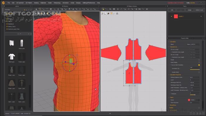 دانلود Marvelous Designer Personal 2025.1.107 - دانلود طراحی لباس - سافت گذر