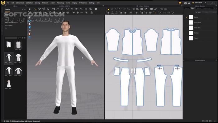 دانلود Marvelous Designer Personal 2025.1.107 - دانلود طراحی لباس - سافت گذر