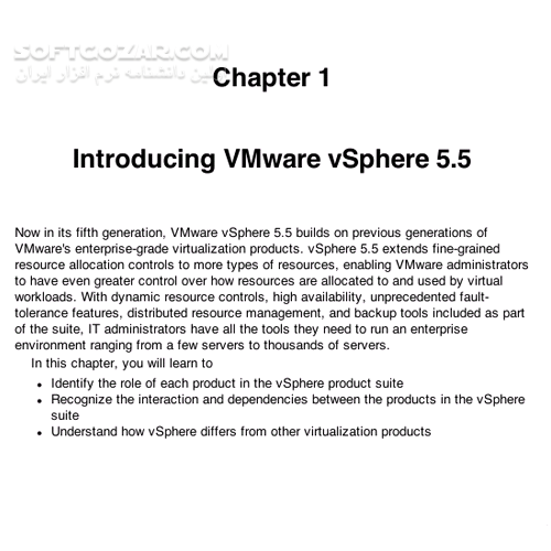 دانلود Mastering VMware vSphere 5.5 - دانلود کتاب آموزش Mastering VMware vSphere - سافت گذر