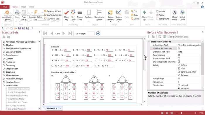 دانلود Math Resource Studio Enterprise 7.1.104.0 - دانلود حل معادلات ریاضی - سافت گذر