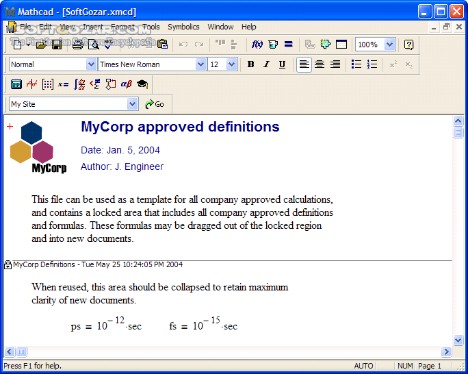 دانلود PTC Mathcad Prime 11.0.1 - دانلود محاسبات ریاضی مهندسی پی تی سی - سافت گذر