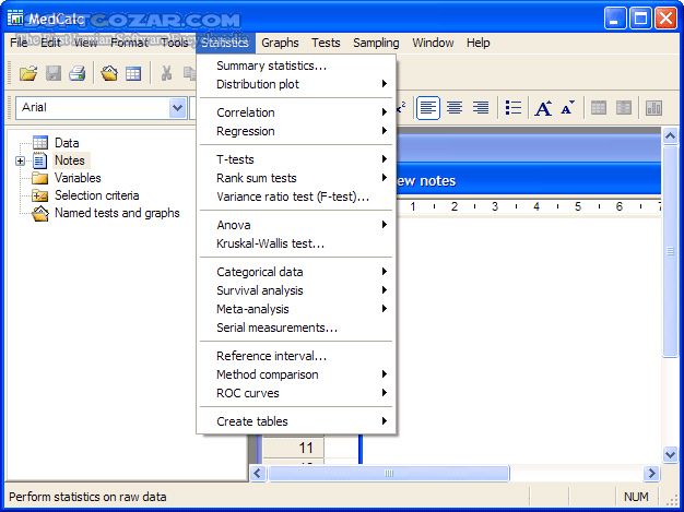 دانلود MedCalc 23.4.3 - دانلود بهترین نرم افزار تحلیل آماری در علوم طبیعی - سافت گذر