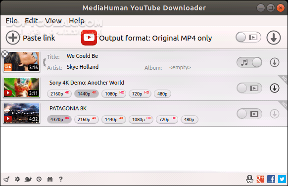 دانلود MediaHuman YouTube Downloader 3.9.18 (2411) + Portable - دانلود مدیاهیومن دانلودر یوتوب - سافت گذر