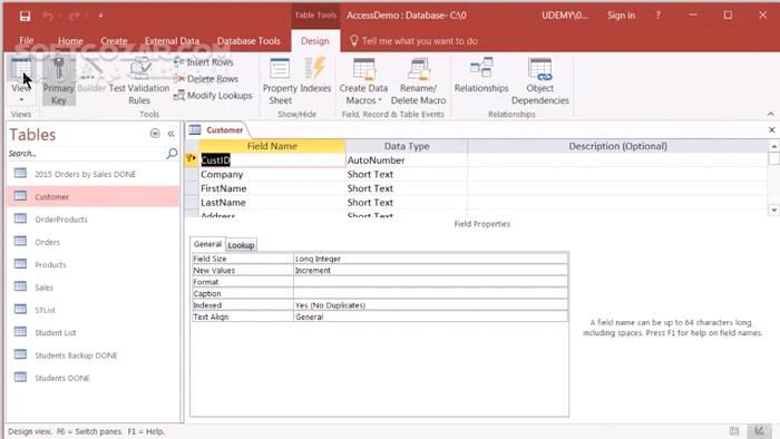 دانلود Microsoft Access 2016 Master Class Beginner to Advanced - دانلود آموزش اکسس - سافت گذر
