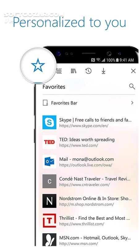 دانلود Microsoft Edge Preview 142.0.3595.107 For Android +4.4 - دانلود مایکروسافت اج برای اندروید - سافت گذر