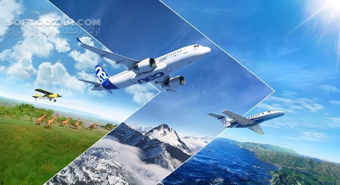 دانلود Microsoft Flight Simulator Update 2021 v1.19.9.0 MULTi13 - دانلود بازی شبیه ساز پرواز مایکروسافت - سافت گذر