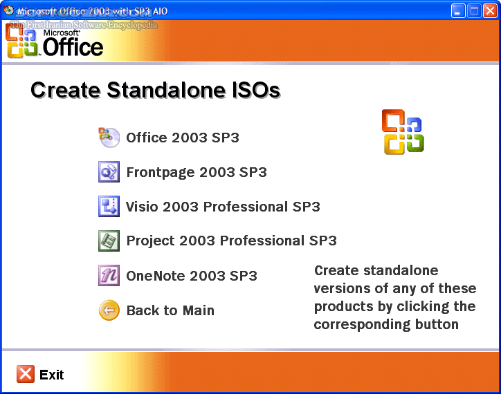 دانلود Microsoft Office 2003 with SP3 Complete DVD - دانلود مجموعه کامل نسخه 2003 نرم افزار آفیس به همراه سرویس پک 3 بدون نیاز به سریال - سافت گذر
