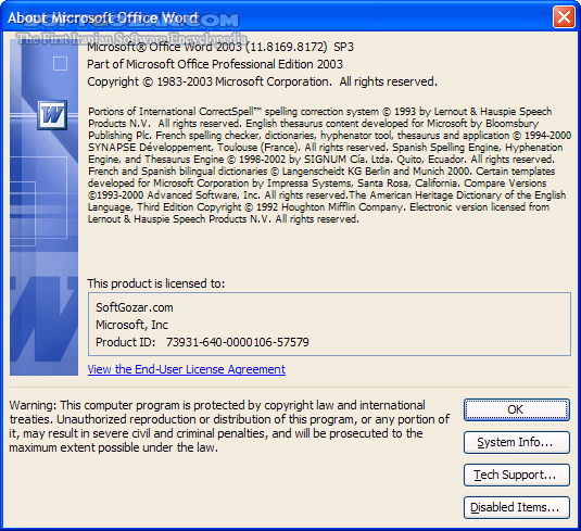 دانلود Microsoft Office 2003 with SP3 Complete DVD - دانلود مجموعه کامل نسخه 2003 نرم افزار آفیس به همراه سرویس پک 3 بدون نیاز به سریال - سافت گذر