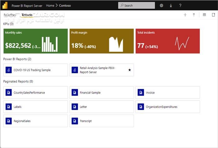 دانلود Microsoft Power BI Report Server May 2025 15.0.1118.125 - دانلود پاور بی آی ریپورت سرور - سافت گذر