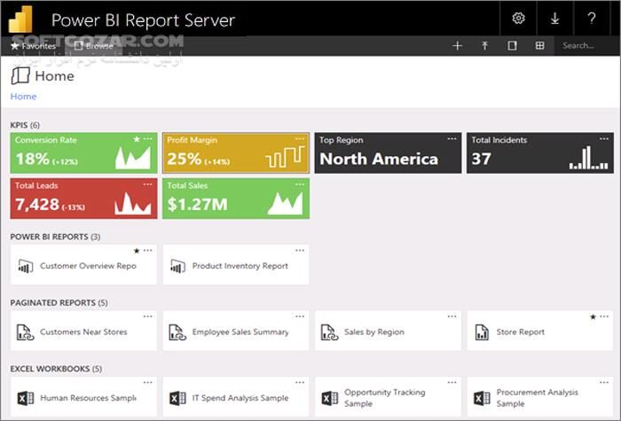 دانلود Microsoft Power BI Report Server May 2025 15.0.1118.125 - دانلود پاور بی آی ریپورت سرور - سافت گذر