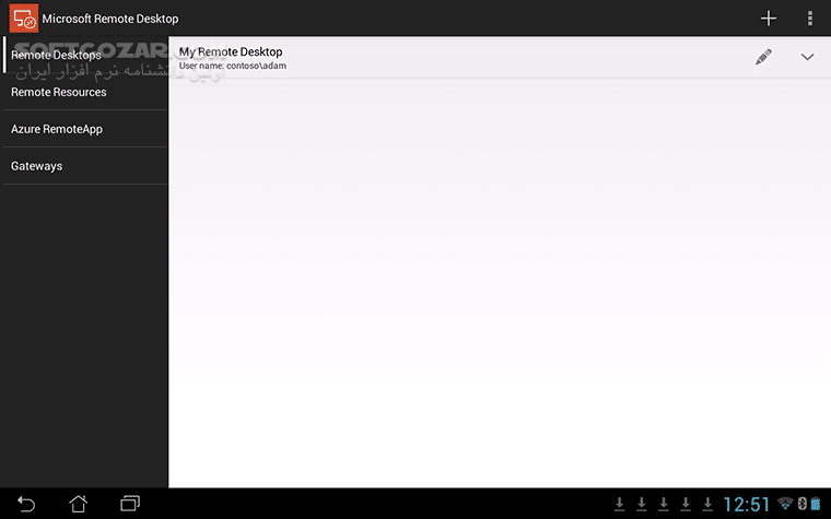 دانلود Microsoft Remote Desktop 10.0.20.1334 for Android +9.0 - دانلود ریموت دسکتاپ مایکروسافت برای اندروید - سافت گذر