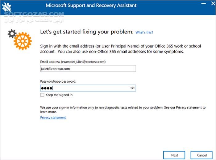 دانلود Microsoft Support and Recovery Assistant 17.01.3658.000 - دانلود رفع مشکلات ویندوز - سافت گذر